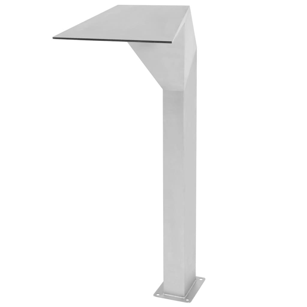 Emaga Fontanna do basenu, stal nierdzewna, 50 x 30 x 90 cm, srebrna